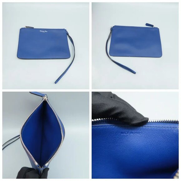 CHRISTIAN DIOR DIORISSIMO MULTICOLOR CALFSKIN+PYTHON SKIN-MEDIUM-100% AUTHENTIC! - Picture 8 of 13